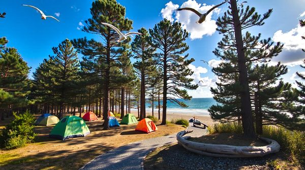 Évadez-vous au camping la mer blanche à bénodet !